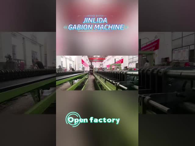 High-Speed CNC Control Gabion Mesh Machine with Durable Structure for Efficient Gabion Production