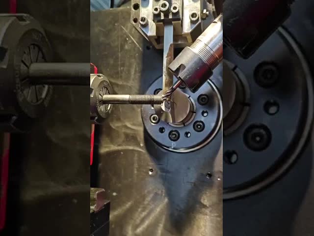 6 Axis High Precision CNC Helicoil Spring Making Machine For Wire Thread Insert