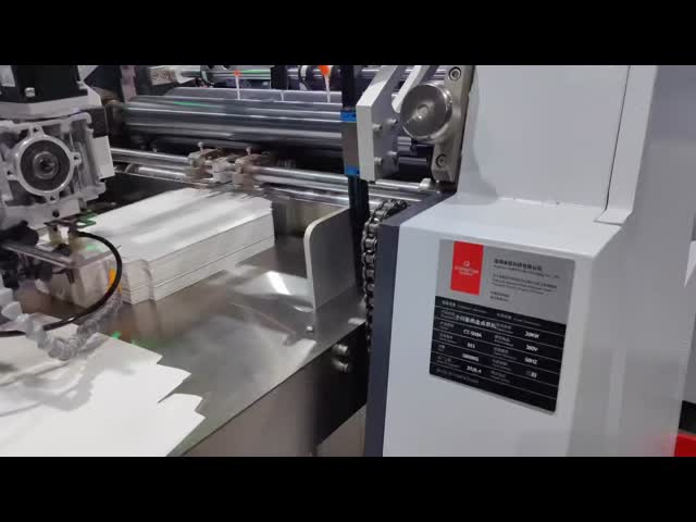 PM Automatic Rigid Box Making Line 30PCS/Min Magnetic Drawer Lid Box Production with PLC and Motor Core Components 20KW