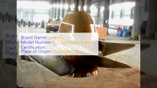 S Type Hydro Turbine with Stainless Steel Blades for 2m-20m Water Head and 100KW-10MW Capacity