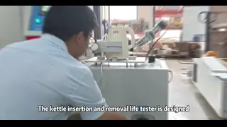 IEC60335-2-14 Cordless Kettle Insert And Withdraw Endurance Tester 10 Times / Min