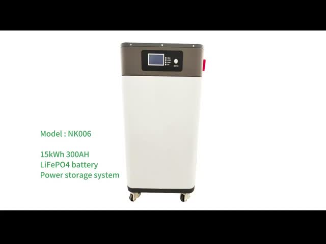 16KWh LiFePO4 Split Grade a Battery NK006 51.2V 314Ah 10KW Inverter Solar Power Home Energy Storage with Smart BMS
