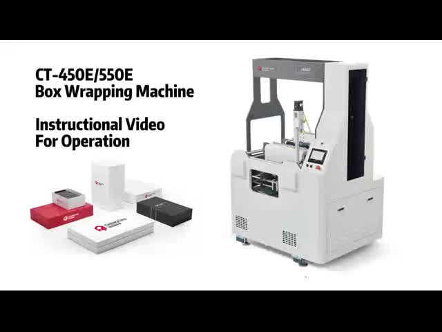 Box Wrapping Machine with Auto Mould Setting