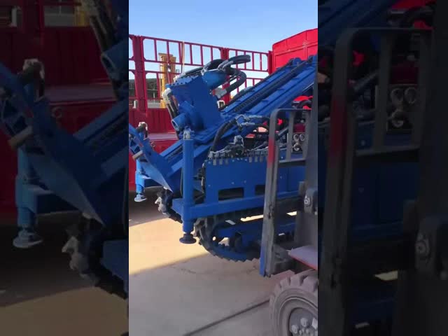 380V Voltage Water Well Crawler Pile Drilling Machine For Rocky Drilling At Affordable