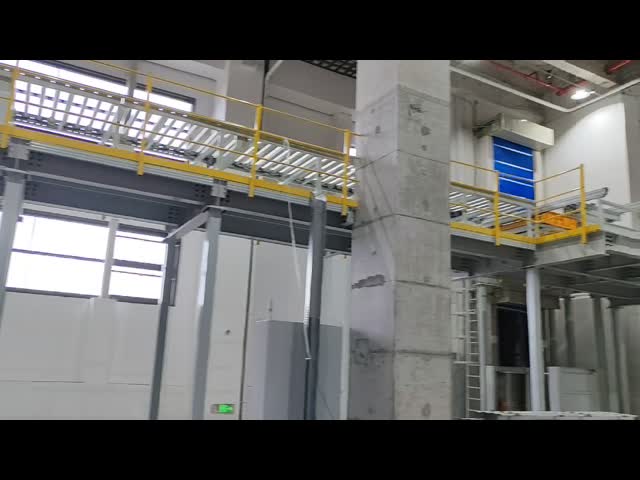 Heavy-duty I-beam loft platform