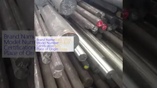 Precipitation Hardening Stainless Steel  Round Bar 15-5PH UNS S15500 AMS5659 Steel Rod Solution Treatment