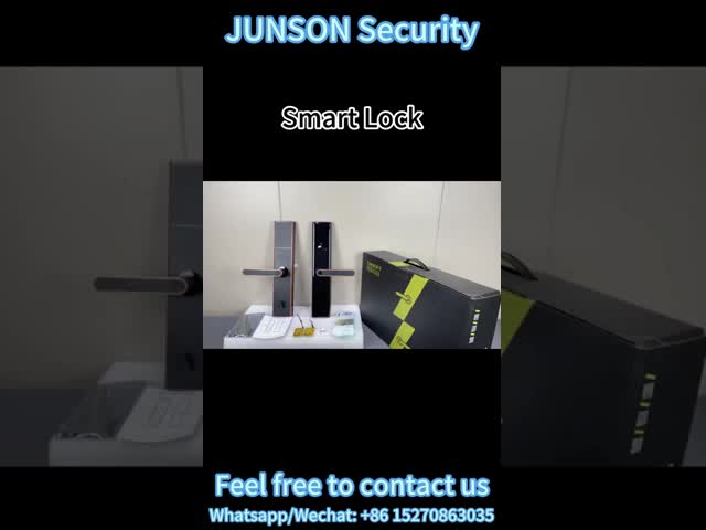 3D Facial Recognition Fully Automatic Smart Door Lock With 4.5 Inch Display & Video Doorbell