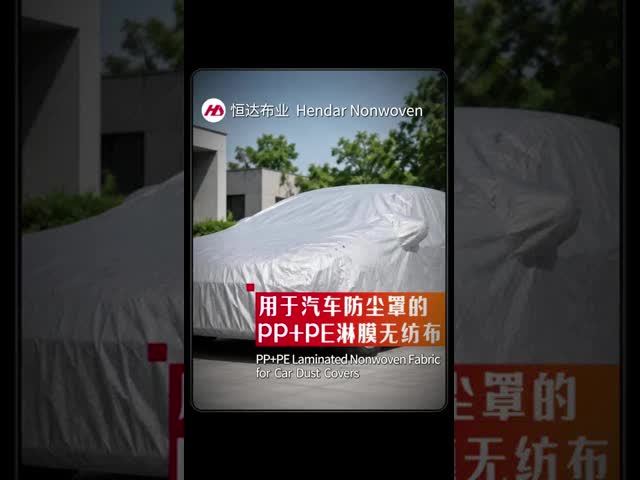 Easy - Cleasning Laminated Nonwoven Waterproof Car seat cover Pads PP PE Laminated