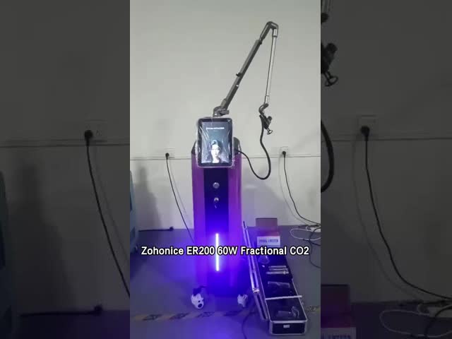 60W Skin Resurfacing Vaginal Tightening RF Tube 10600nm Fractional Co2 Laser Machine