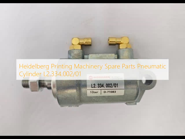 Heidelberg Printing Machinery Spare Parts Pneumatic Cylinder L2.334.002/01