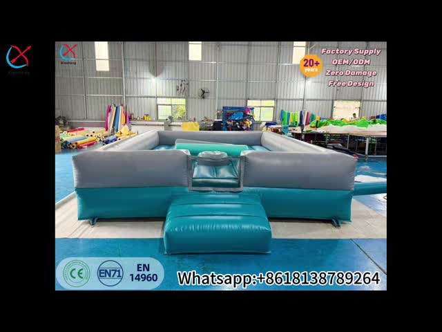Indoor/Outdoor Inflatable Foam Dance Pit Heavy-Duty for Parties & Gym Use