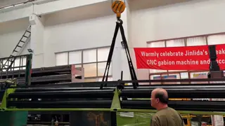 High-Speed CNC Control Gabion Mesh Machine with Durable Structure for Efficient Gabion Production
