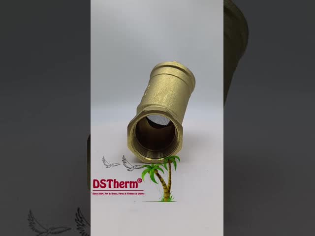 Brass Y‑Type Filter Valve Corrosion-Resistant Strainer For Water DN15-50