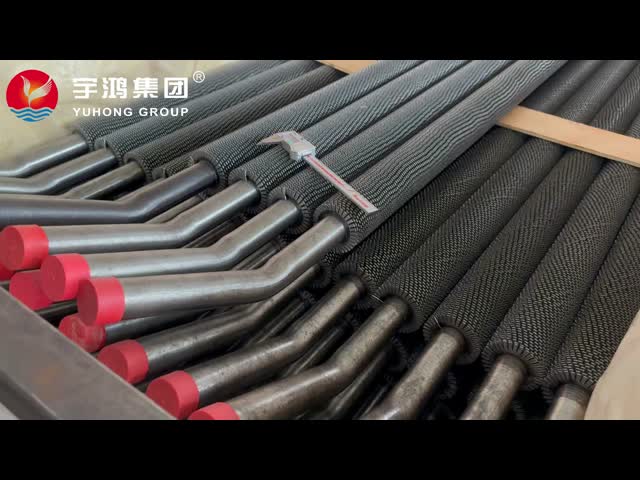 ASTM A213 T91 Alloy Steel Seamless Tube with CS Serrated Fin Tube , HRSG (Heat Recovery Steam Generator) Application