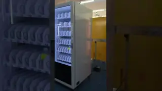 Slim Snack and Drink Vending Machine With 10 Inch Touch Screen for Offices Schools Shopping Malls and Public Spaces