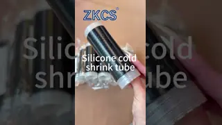 Weerbestendige siliconenrubber koudkrimpbare isolatietubing voor middenspanning