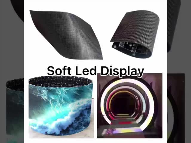 P1.538mm Pixel Pitch Flexible LED Screen with 7680Hz Refresh Rate and Front Service Maintenance for Ultra-HD Curved Displays