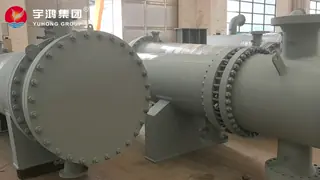 Carbon Steel Shell & Tube Heat Exchanger with ASME SA179 Tubes and SA266 Gr.2 Tubesheet for Water, Oil, Steam & Gas Cooling