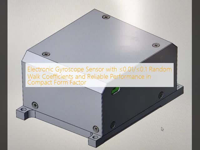 Electronic Gyroscope Sensor with ≤0.01/≤0.1 Random Walk Coefficients and Reliable Performance in Compact Form Factor