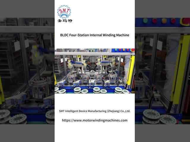 Brushless DC Motor Stator Needle Winding Machine / BLDC Motor Stator Winding Machine