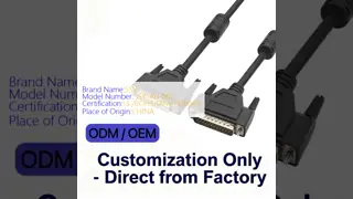 High Quality OEM ODM Custom DB9 DB15 DB20 Electrical Wiring Harness Cables Assembly All Kind of Cable Wire Harness Assembly Custom Cable