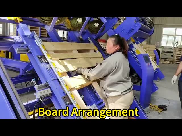 European Automatic Pallet Production Line
