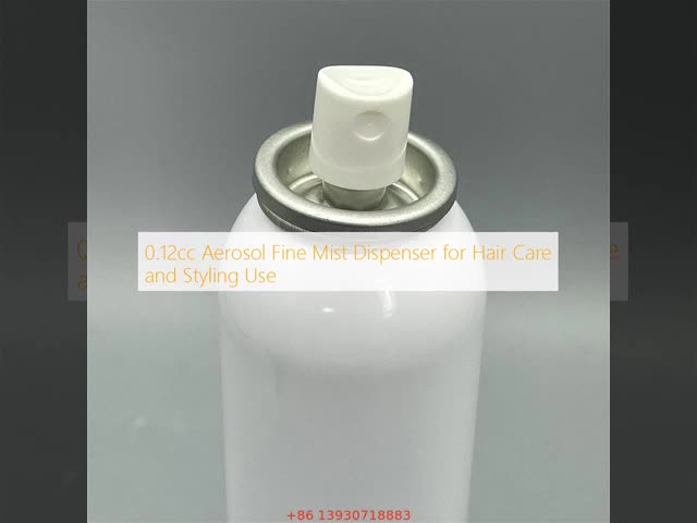 0.12cc Fine Mist Aerosol Pump for Hair Styling and Spray Products