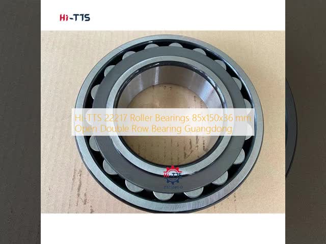 Hi-TTS 22217 Roller Bearings 85x150x36 mm Open Double Row Bearing Guangdong
