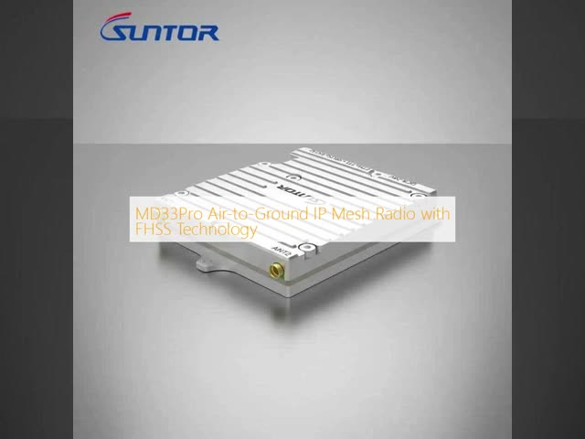 MD33Pro Air-to-Ground IP Mesh Radio with FHSS Technology