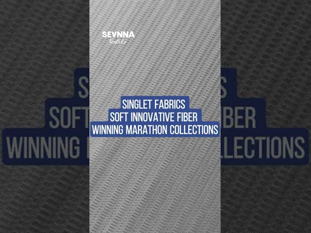 80Gsm 89%Recycled Polyester + 11%Spandex Running Fabric SP7707