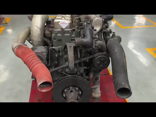 6D22T-2A Inline 6 Cylinder Turbo Diesel Engine with 11.1L Displacement Heavy Duty Cast Iron for Mitsubishi  Heavy Duty Trucks & Construction Machinery