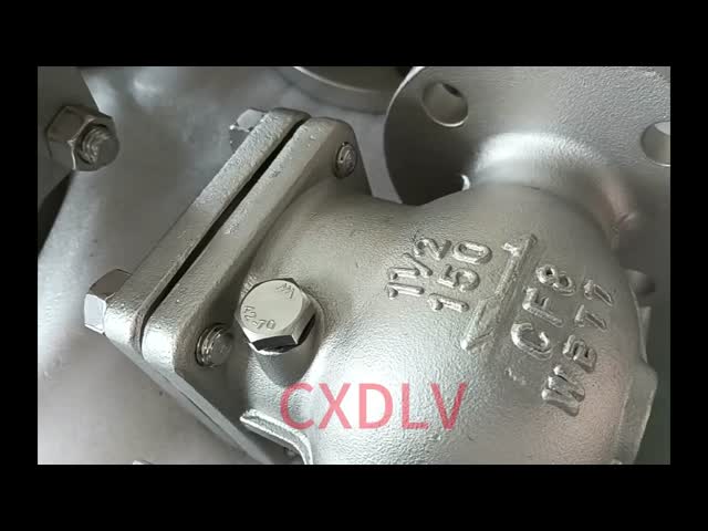ANSI H44 Flange Type Swing Non Return Valve 10 Inch Stainless Steel / Carbon Steel