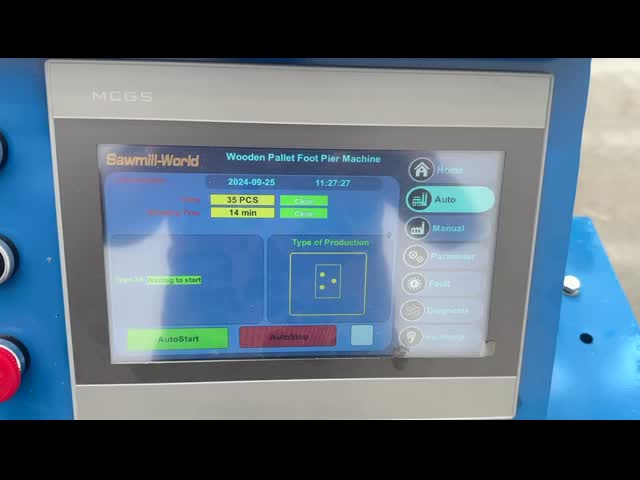 Automatic Euro Pallet Block Nailing Machine for Sale Wood Pallet Machine Price
