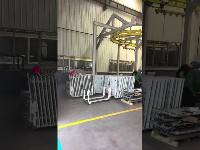 Advanced Automated Coating Line for Distribution Transformer Corrugated Tanks
