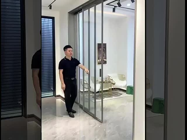 Modern Gold Gauze Pattern Translucent Glass Decorative Film 2 Mil Thick 1.52x30m/roll for Office Sliding Door Window Partition