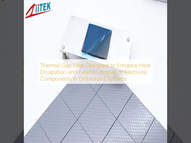 Low Volatility Silicone Thermally Conductive Gap Filler Pads For Embedded Motherboard