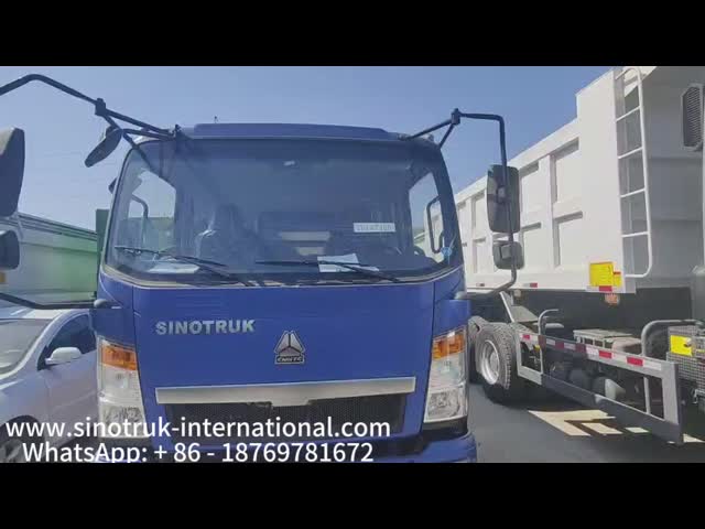 Light-Duty Dump Truck 3 Tons with 116 hp Euro 3 Engine for Efficient Urban Transport