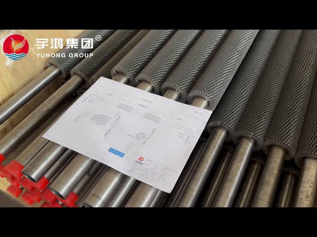 A312 TP347 Stainless Steel Helical Serrated HFW Fin Tube