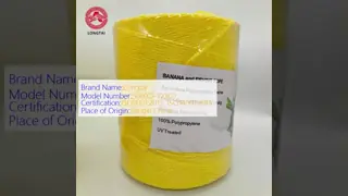 UV Resistant Polypropylene Twine with High Tensile Strength and Lightweight for Agricultural and Packaging Use