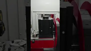Camless Torsion Spring Machine With Link Rocker Design And Double Roller Guides