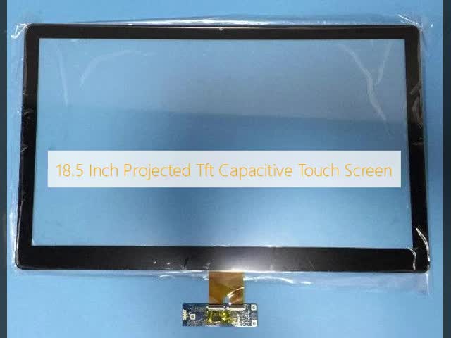 18.5 Inch Projected Capacitive Touch Screen with 10 Point Multi Touch and High Light Transmission