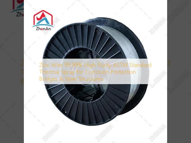 Anti-Rust Zinc Wire for Thermal Spray Metallizing Applications