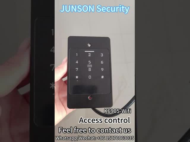 Waterproof Wiegand EM/MF Card And Password Access Control
