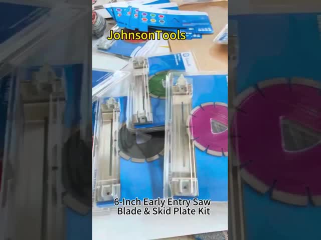Soff Cut Laser Welded 6 Inch Diamond Saw Blades For Green Concrete Cutting