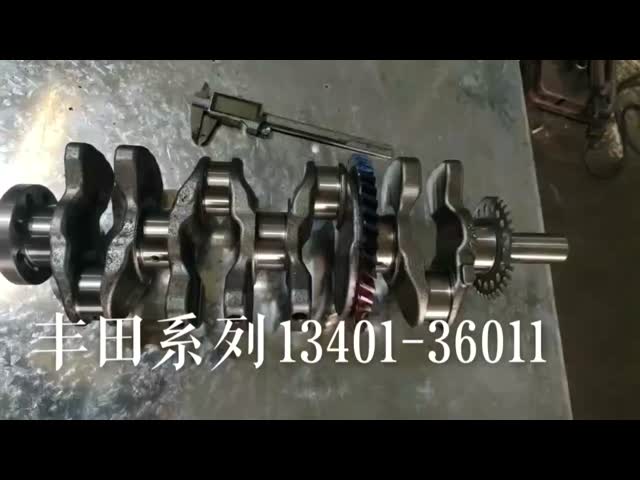 Steel Automotive Engine Crankshaft For Toyota 1AR 3AR 2.7L 2AR 2.5L