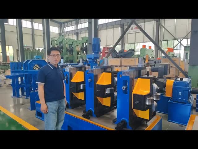 Precision High Efficiency Metal Tube Mill Machine for Carbon Steel ERW Pipe Production Line