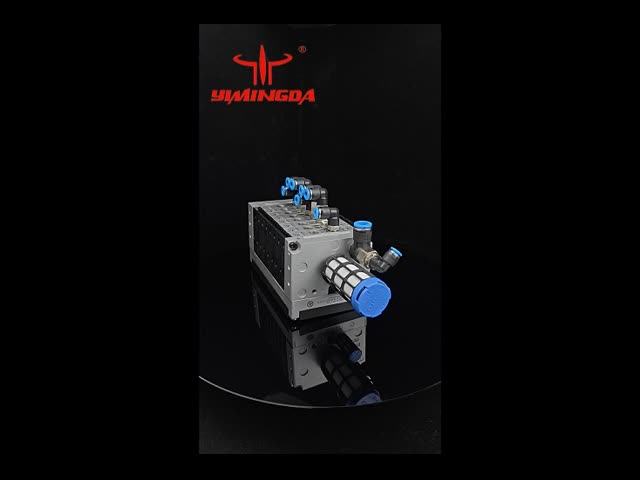 Bullmer D8002 Cutter Machine Parts 105910 Pneumatic Valve Island