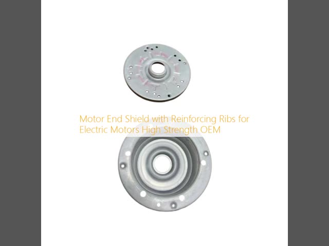 High Strength Motor End Shield with Reinforcing Ribs for OEM Standard Size Electric Motors