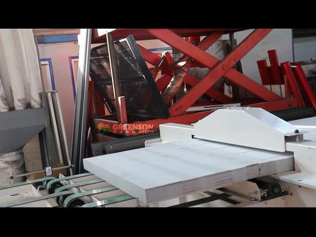 High Efficiency Dust Free Cutting Gypsum Board Slitting Machine For 100mm Wide Slats
