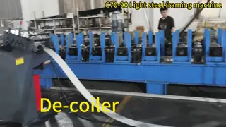 C70-90 Light Gauge Steel Framing Machine